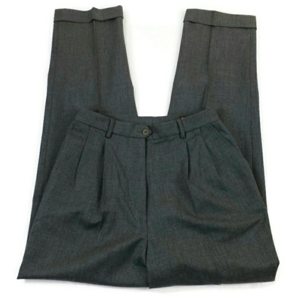Giorgio's of Palm Beach Heathered Gray Wool Blend Career Dress Pants Womens 6 - Picture 5 of 14